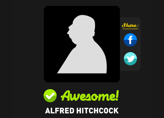  Alfred Hitchcock 